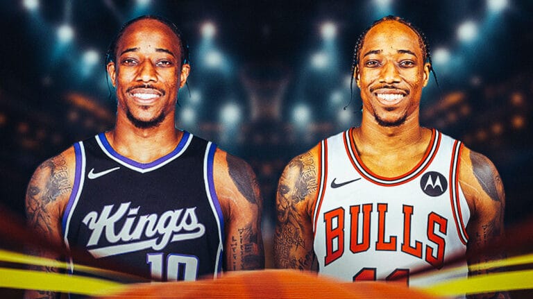 Kings’ DeMar DeRozan reacts to Bulls tribute video with ’10-year-old’ revelation