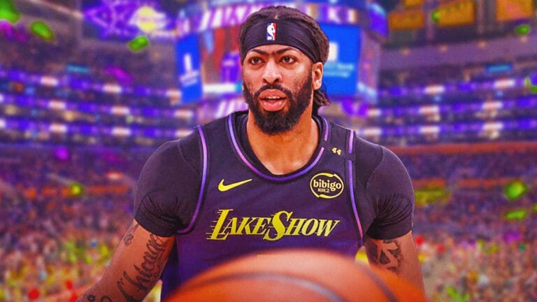 Lakers Anthony Davis suffers injury to training compared to 76ears