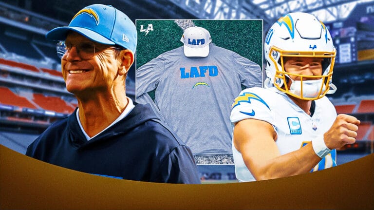 Chargers honor LAFD before Texans game amid wildfires in California