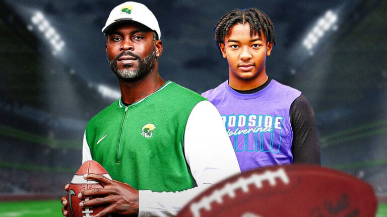 Michael Vick lands a great time recruiting from your high school Alma Mater