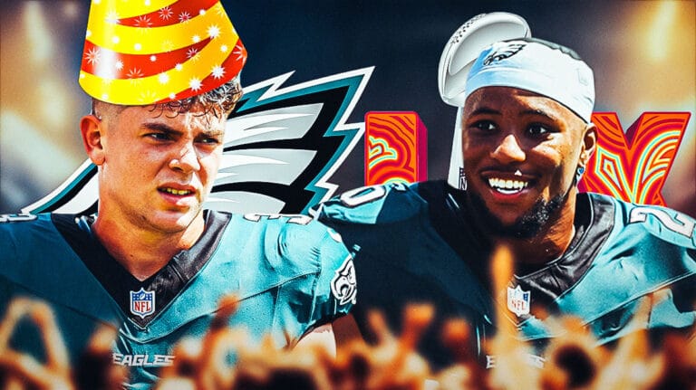 Eagles have Sakuon Barkley Twist in Super Bowl 59 in relation to chiefs