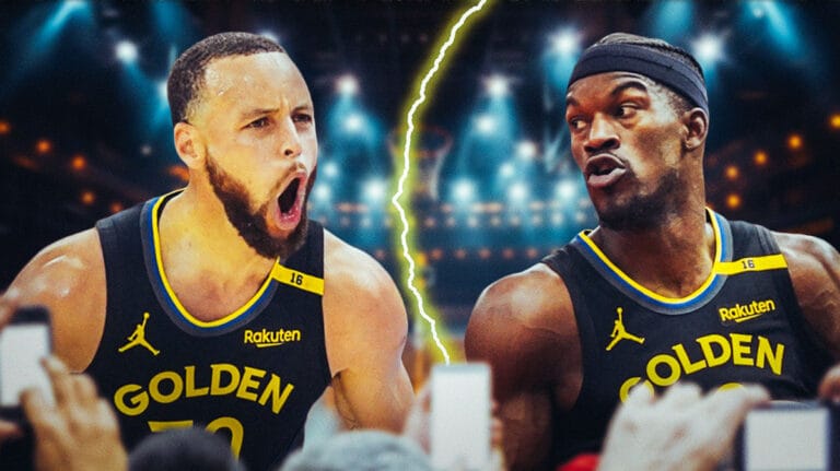 The Jimmy Butler warriors react to Stephen Curry “opposite” comment