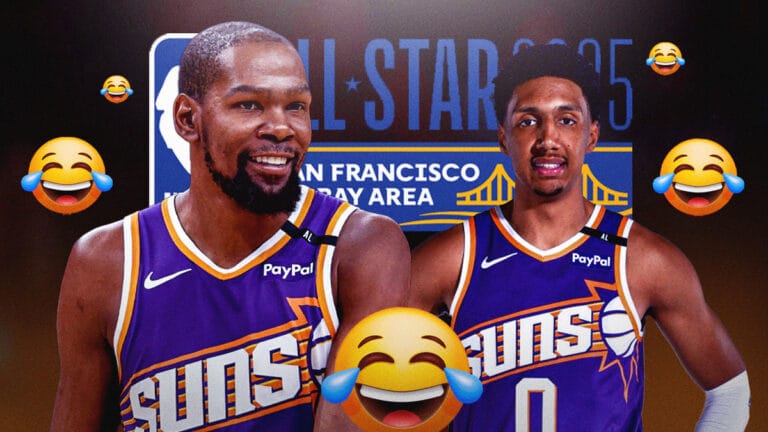 Suns’ Kevin Durant, Ryan Dunn’s Horlaine Exchange Before NBA All-Star Game