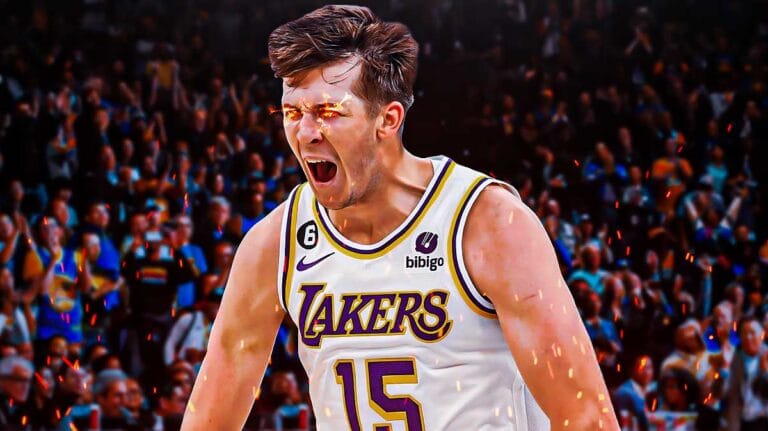 Austin reacts “Lakers Teamate claims that” better than most “# 1, 2 options in the NBA