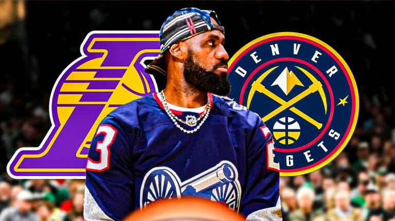 LeBron James attracts attention with sick return in Nuggets game