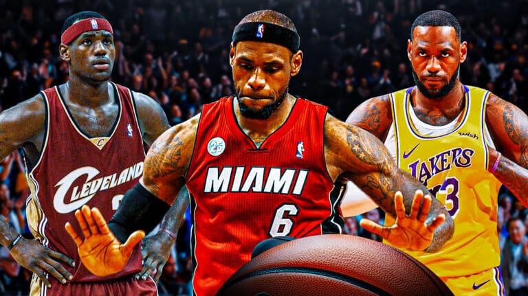 LeBron James ’12 Hall of Fave teammates