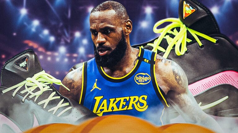 LeBron James carries exclusive NIKE Lebron 22 vs. Grizzlies