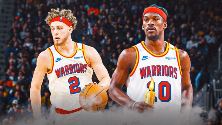 Warriors Brardin Subrigations reacts to the intriguing habit of Jimmy Butler before the game