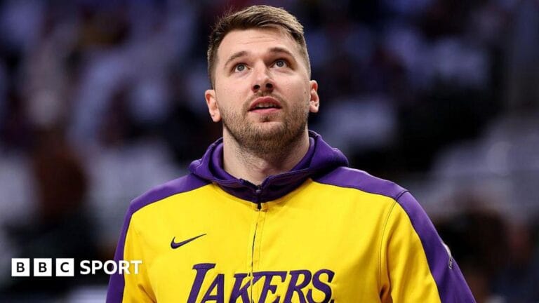 Luka Doncic Hits 45 points on emotional return to Dallas Mavericks as Lakers Clind Haich Spot