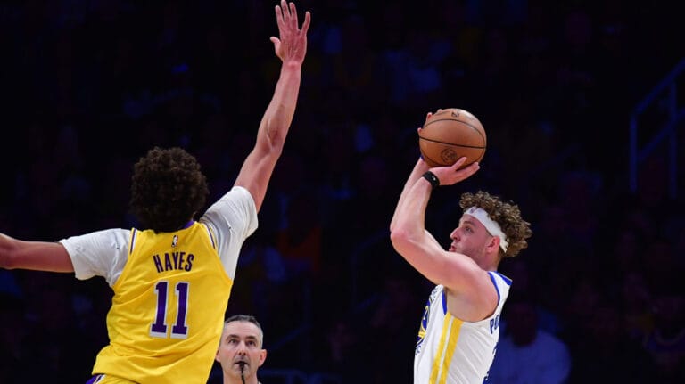 Warriors Brardin Podziem Channels Inner Splash Bro in Key Vin vs. Lakers