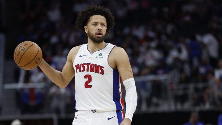 The Knicks Reporter called CADE CUNNINGHAM clips for “overlap” in the game 4