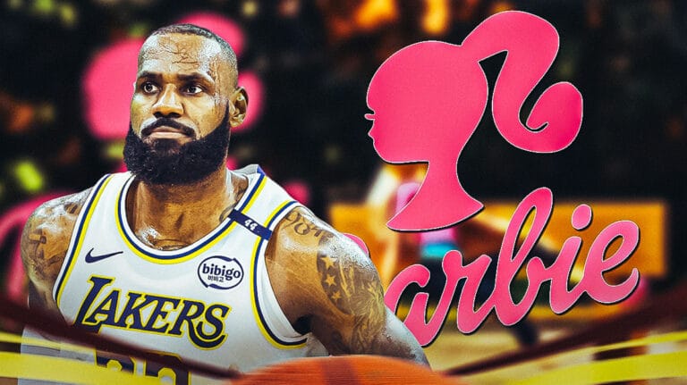 Lebron James joined Barbie Craza with Historical Ken doll
