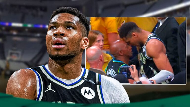 Giannis, Father Tiresce Haliburton warmed the match 5 exchanges