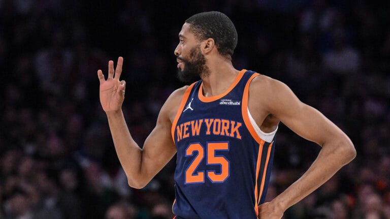 The Mikali Bridges of the Knicks were destroyed after the brutal glistening match in the late game compared to the Celtics