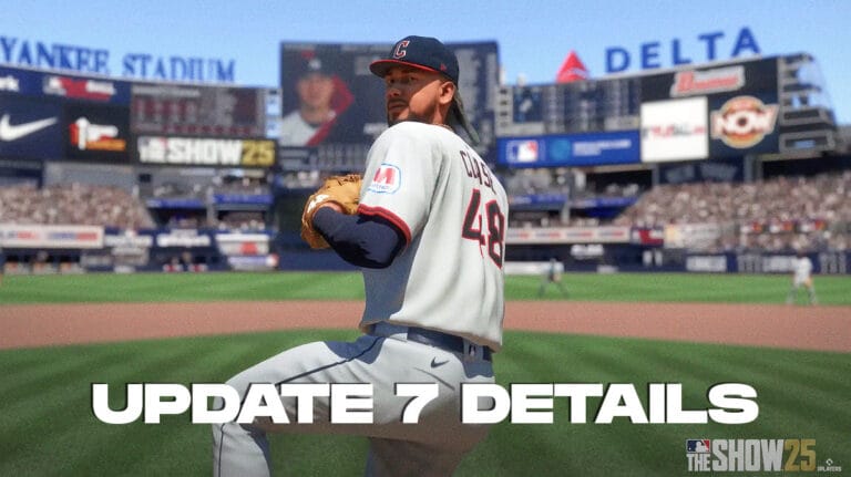 MLB Show 25 Update 7 Improves several modes and gameplay