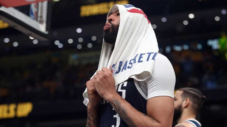 Mavericks GM Nico Harrison Comments Injury Resurface After Anthony Davis falls in relation to Grizzlies