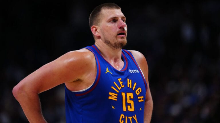 Nuggets’ Nikola Jokic sounds at the incident Jeff van Gundi that baked