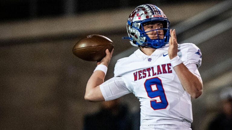 Ole Miss Football is a replacement Jakson Dart in Austin, Texas 3-star