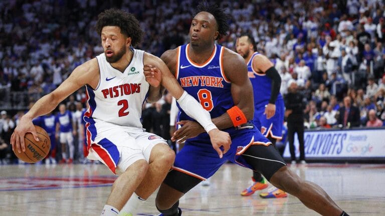 This fan face perfectly summarize ugly games 4 1. Half of Knicks