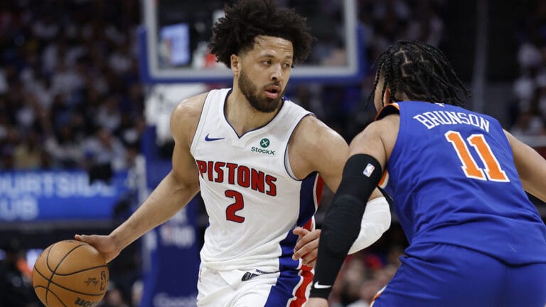 Garda Knicks Guard Jalen Brunson’s Dad Sharing-conversations on Cadle Cunningham during the heated moment