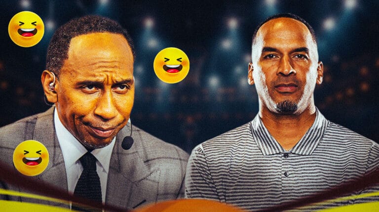 Stephen A. Smith can’t believe Mavericks GM Nico Harrison Shocking Entrance Luke Doncic