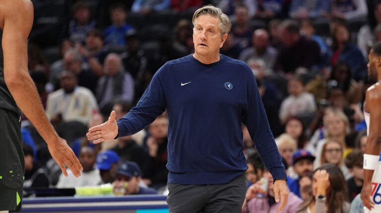 Chris Finch is calling timbervolve after barely beaten the lower legs 76eri