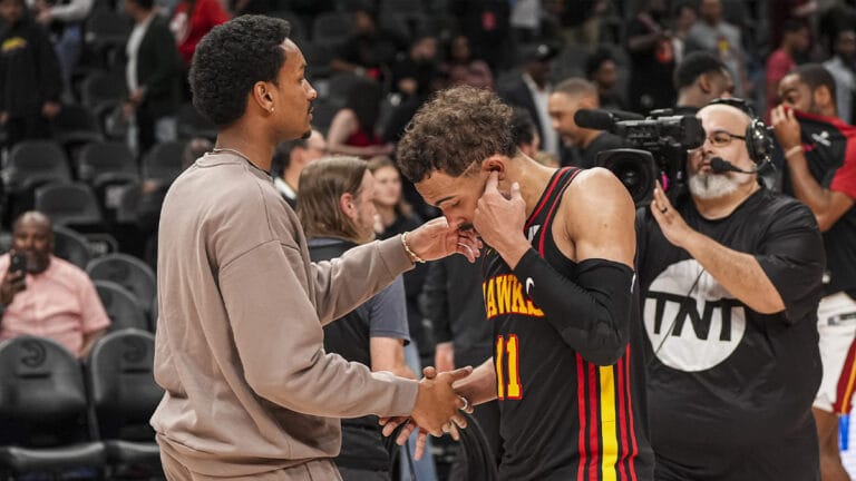 Insider discovers the message trae young message about his future with falcons