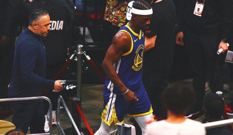 Warriors turns off Jimmy Butler for the rest of the game 2 with the contours of the pelvis