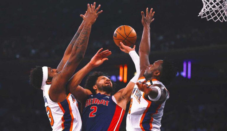 Cade Cunningham wears clips in Must-Vin Games 5 Nail-Bitter over Knicks