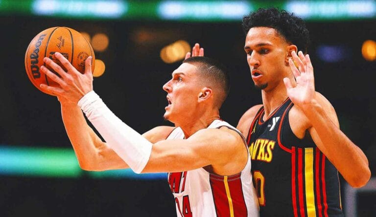 Heat of beaten hawks in OT, become the first number 10 to get up to the playoffs of the NBA