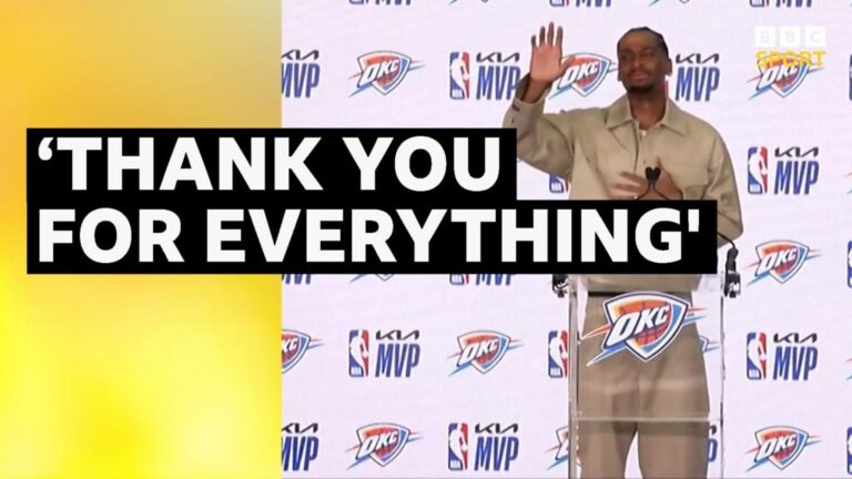 Shai Gilgeous-Alexander pays honor to his wife after winning NBAs 2025 MVP