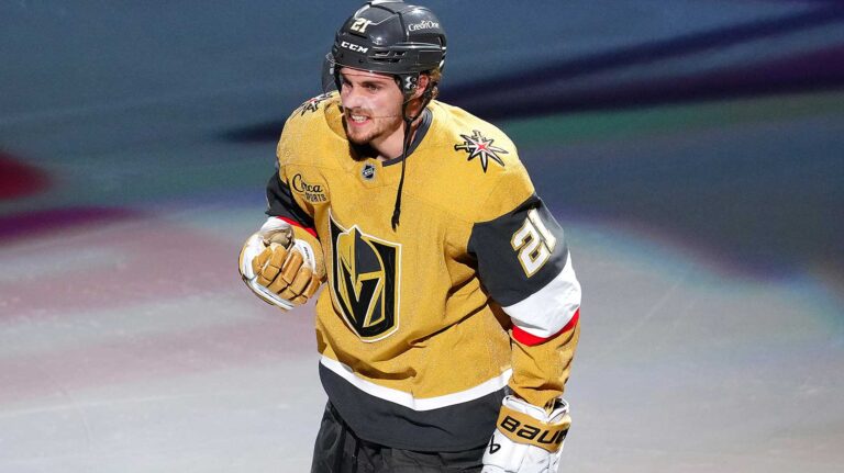 Brett Howden gets emotionally during the trial in Hockey Canada