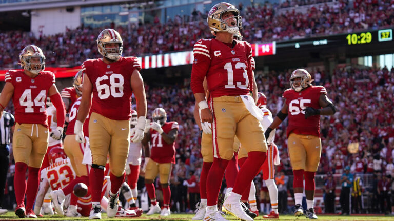 Shannon Sharpe Credits Brock Purdy to save Kyle Shanahan, John Linch’s jobs