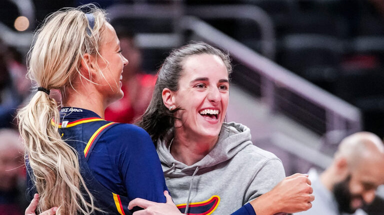 Caitlin Clark was fired message Sophie Cunningham before the season opener