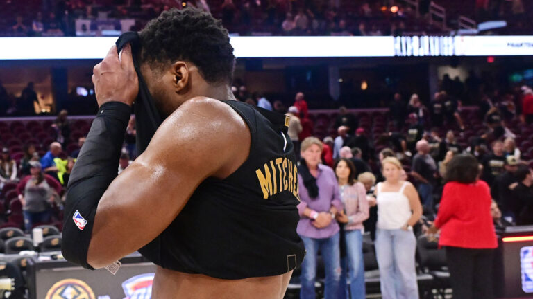 Donovan Mitchell comes to ease conclusion after loss of games 5