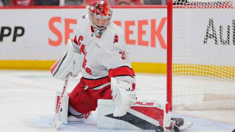 The main focus of Frederika Andersen in the game 4 wins