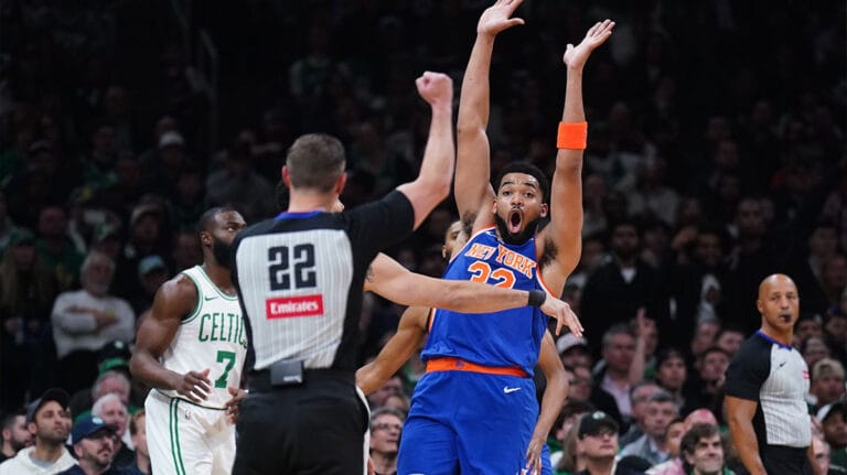 Karl-Anthony Towns’ Sick Game 1 Jacket is worthy Met Gala
