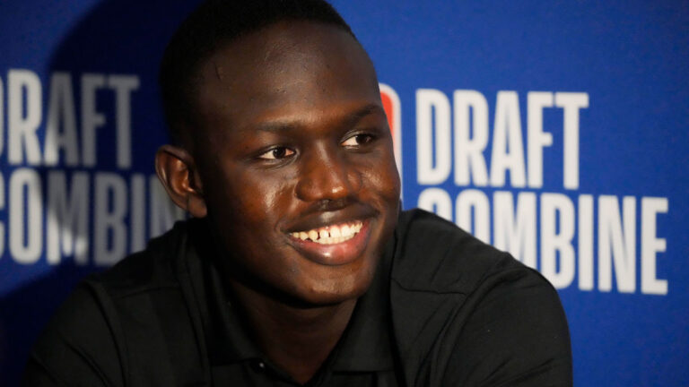 Khaman Maluach reveals a funny reason he started playing basketball