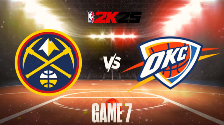 Nuggets vs. Thunder game 7 results according to NBA 2K25