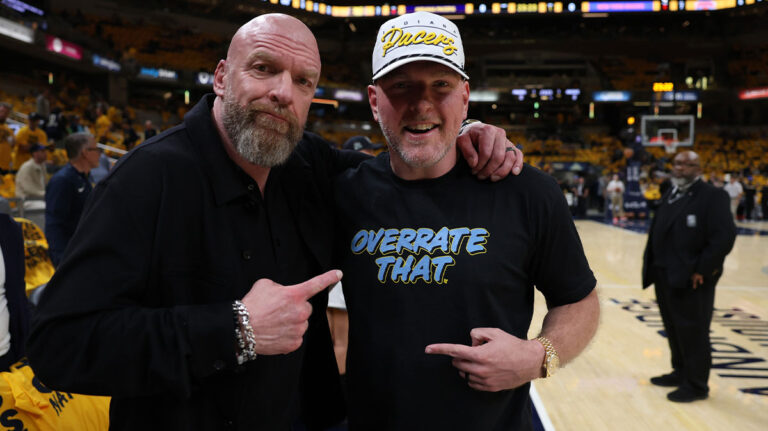 Pat McAfee Rips Ben Stiller, Timotee Chalamet with NSFV game 4 Message