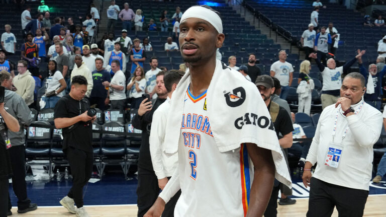 Shai Gilgeous-Alexander covers the role of the negative match 4 wins