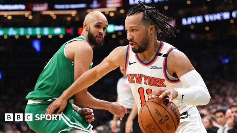 NBA PLAY-OF: The second return to New York Knicks leaves Boston Celtics hanging on