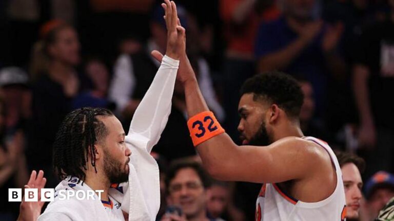 NBA PLAY-OF: NEV YORK KNICKS Eliminate Boston Celtics defenders