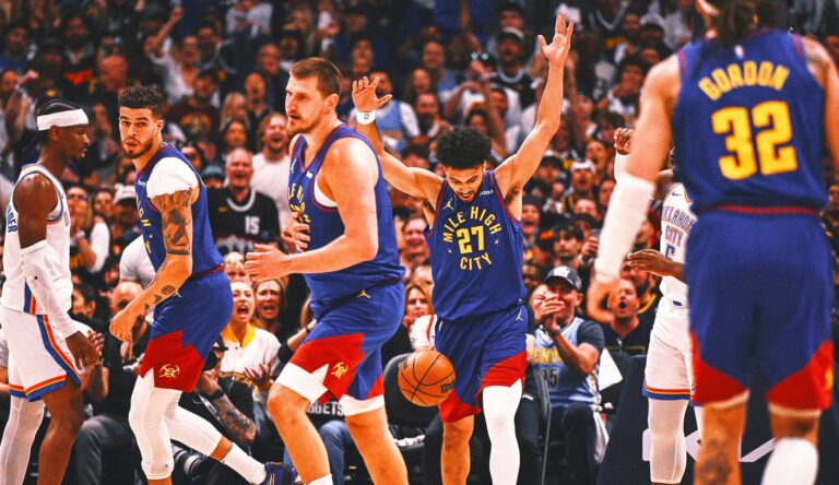 Jamal Murrai pillar in a match 3 To give Nuggets 2-1 lead in series vs. Thunder