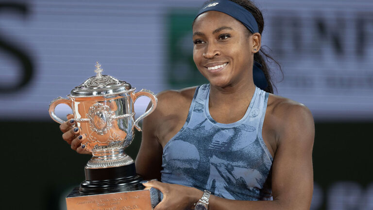 LeBron James gives up a huge reaction to Coco Gauff