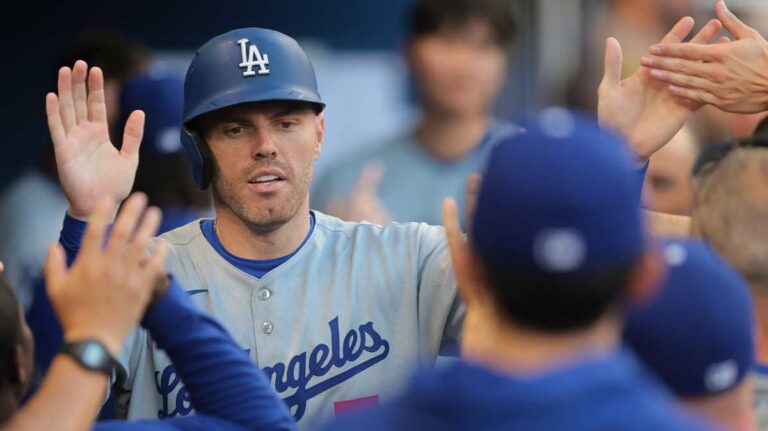 Tanner Scott gives props Freddie Freeman to catch in terms of game