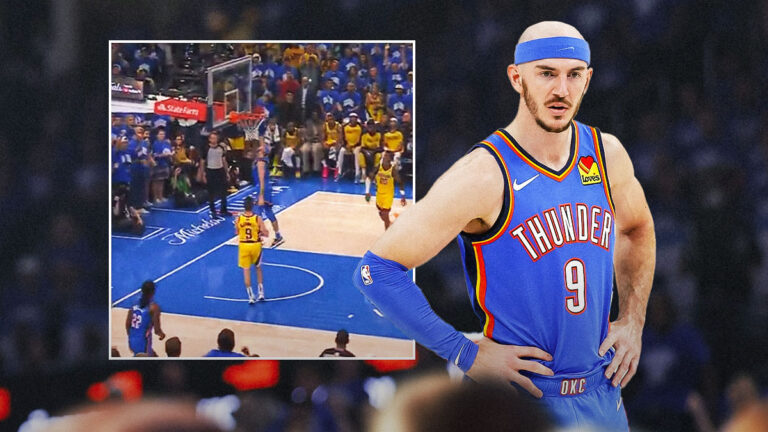 Alex Caruso Hipes Crowd with Games 7