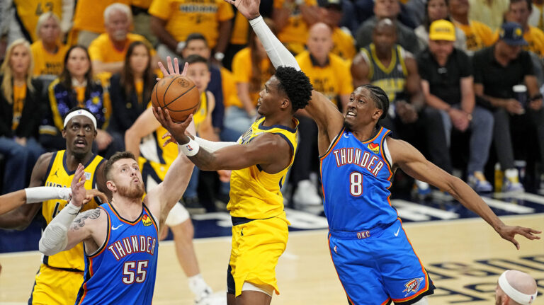 Tires Haliburton, Miles Turner Viknite Bennedict Mathurin