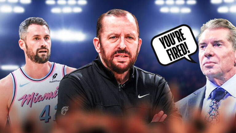 Kevin Love compares James Dolan at Vince McMahon after Tom Thibodeau shot