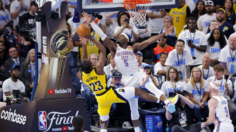 OKC sets new NBA final records with the choking of defense